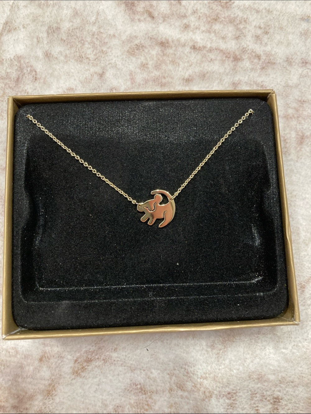 Make It Minnie Remember Necklace, Gold